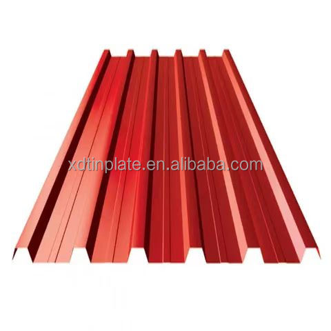 Metal roofing panels hot dip corrugated zinc