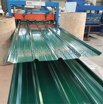 Metal roofing panels hot dip corrugated zinc